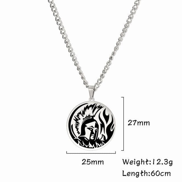 Pendant Necklaces Ancient Greece Ares Stainless Steel Pendant Necklace Ancient Treasures Ancientreasures Viking Odin Thor Mjolnir Celtic Ancient Egypt Norse Norse Mythology