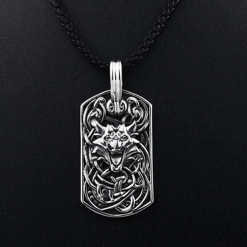 Pendant Necklaces Beier Lucky gift 316L stainless steel Viking Wolf Head Pendant Necklace Nordic Bodyguard Symbol Fashion Animal Jewelry BP8 453|Pendant Necklaces| Ancient Treasures Ancientreasures Viking Odin Thor Mjolnir Celtic Ancient Egypt Norse Norse Mythology