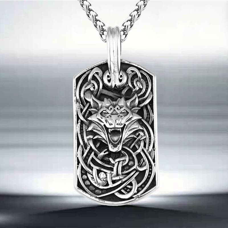 Pendant Necklaces Beier Lucky gift 316L stainless steel Viking Wolf Head Pendant Necklace Nordic Bodyguard Symbol Fashion Animal Jewelry BP8 453|Pendant Necklaces| Ancient Treasures Ancientreasures Viking Odin Thor Mjolnir Celtic Ancient Egypt Norse Norse Mythology
