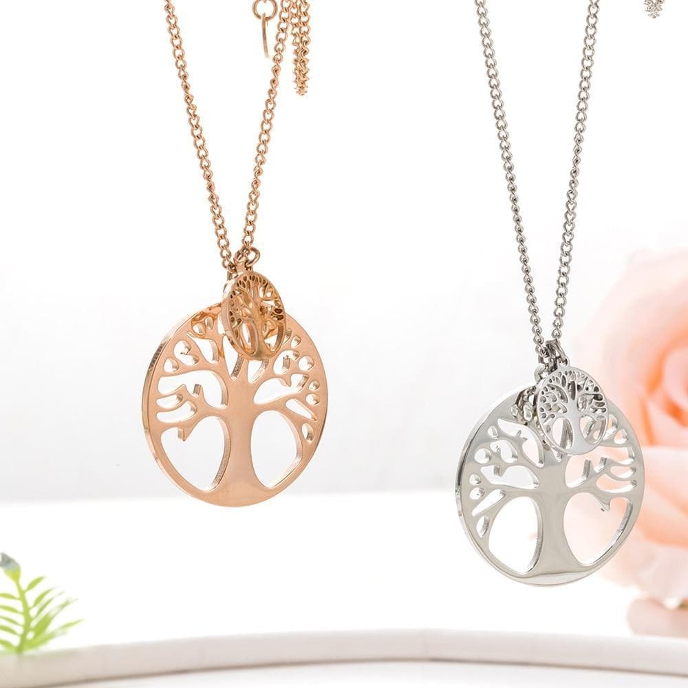 Pendant Necklaces Big Small Round Stainless Steel Trees Of Life Pendants Necklace Women Accessories New Fashion Long Sweater Chains 2019 Wholesale|Pendant Necklaces| Ancient Treasures Ancientreasures Viking Odin Thor Mjolnir Celtic Ancient Egypt Norse Norse Mythology