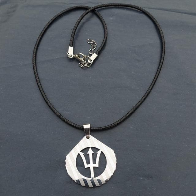 Pendant Necklaces black rope necklace Stainless Steel Necklace a lot Percy Jackson the Olympians The Sea of Percy Jackson Trident Pendant Jewelry For Men|Pendant Necklaces| Ancient Treasures Ancientreasures Viking Odin Thor Mjolnir Celtic Ancient Egypt Norse Norse Mythology