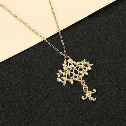 Pendant Necklaces Peace Tree Of Life Pendant Necklace Women Silver Gold Science DNA Biology Molecule Fashion Necklace Chokers Mother Gift|Pendant Necklaces| Ancient Treasures Ancientreasures Viking Odin Thor Mjolnir Celtic Ancient Egypt Norse Norse Mythology