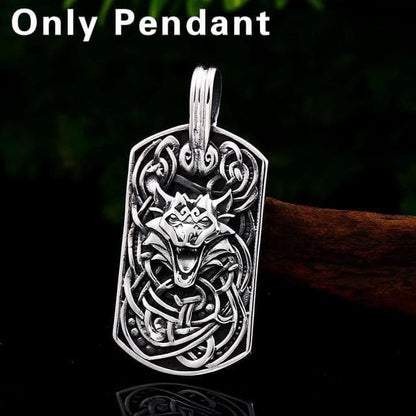 Pendant Necklaces Pendant Only Beier Lucky gift 316L stainless steel Viking Wolf Head Pendant Necklace Nordic Bodyguard Symbol Fashion Animal Jewelry BP8 453|Pendant Necklaces| Ancient Treasures Ancientreasures Viking Odin Thor Mjolnir Celtic Ancient Egypt Norse Norse Mythology