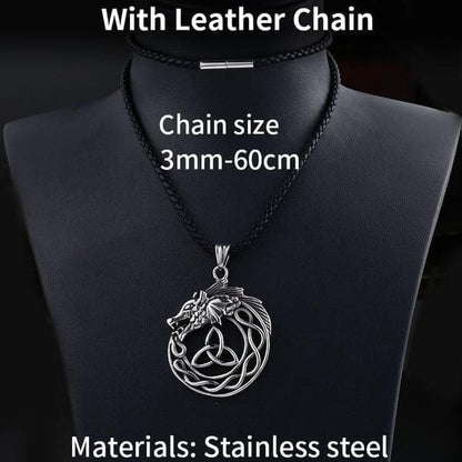 Pendant Necklaces Pendant With Rope Chain BEIER Punk 316L stainless steel new design howling Hollow wolf pendant necklace viking men celt Charm Fashion jewelry BP8 465|Pendant Necklaces| Ancient Treasures Ancientreasures Viking Odin Thor Mjolnir Celtic Ancient Egypt Norse Norse Mythology