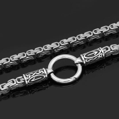 Pendant Necklaces Stainless Steel Chain Only Ancient Treasures Ancientreasures Viking Odin Thor Mjolnir Celtic Ancient Egypt Norse Norse Mythology