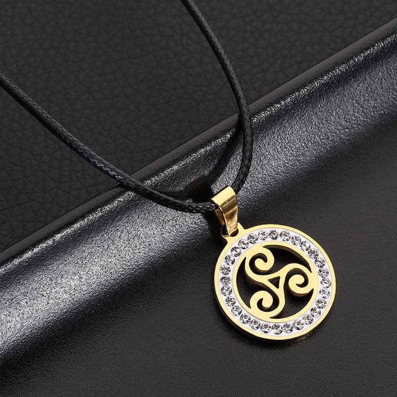 Pendant Necklaces Stainless steel Jewelry Fashion Charm Teen Wolf Triskele Pendant Triskelion necklace Allison Argent necklace For Men Women Gifts|Pendant Necklaces| Ancient Treasures Ancientreasures Viking Odin Thor Mjolnir Celtic Ancient Egypt Norse Norse Mythology