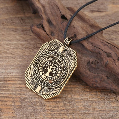 Pendant Necklaces Teamer Norse Vikings Knot Amulet Pendant Necklace Bird Raven Tree of Life PENDANT Necklace Nordic Talisman|tree of life pendant|tree of lifenecklace bird Ancient Treasures Ancientreasures Viking Odin Thor Mjolnir Celtic Ancient Egypt Norse Norse Mythology