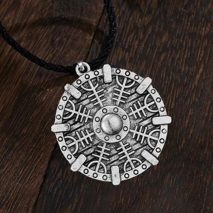 Pendant Necklaces Viking Helm Of Awe Shield Pendant Necklace Chokers Vintage Men Jewelry Slavic Amulet Celtic Necklaces Birthday Gift|Pendant Necklaces| Ancient Treasures Ancientreasures Viking Odin Thor Mjolnir Celtic Ancient Egypt Norse Norse Mythology