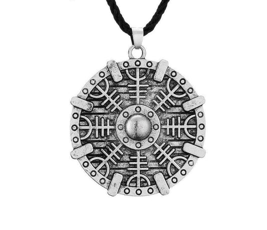 Pendant Necklaces Viking Helm Of Awe Shield Pendant Necklace Chokers Vintage Men Jewelry Slavic Amulet Celtic Necklaces Birthday Gift|Pendant Necklaces| Ancient Treasures Ancientreasures Viking Odin Thor Mjolnir Celtic Ancient Egypt Norse Norse Mythology