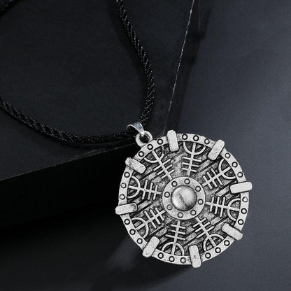 Pendant Necklaces Viking Helm Of Awe Shield Pendant Necklace Chokers Vintage Men Jewelry Slavic Amulet Celtic Necklaces Birthday Gift|Pendant Necklaces| Ancient Treasures Ancientreasures Viking Odin Thor Mjolnir Celtic Ancient Egypt Norse Norse Mythology