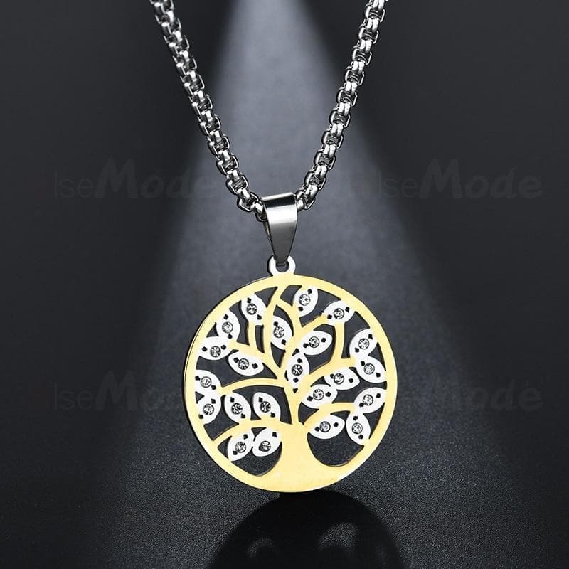 Pendant Necklaces Viking Yggdrasil Tree Solid Stainless Steel Necklace Ancient Treasures Ancientreasures Viking Odin Thor Mjolnir Celtic Ancient Egypt Norse Norse Mythology