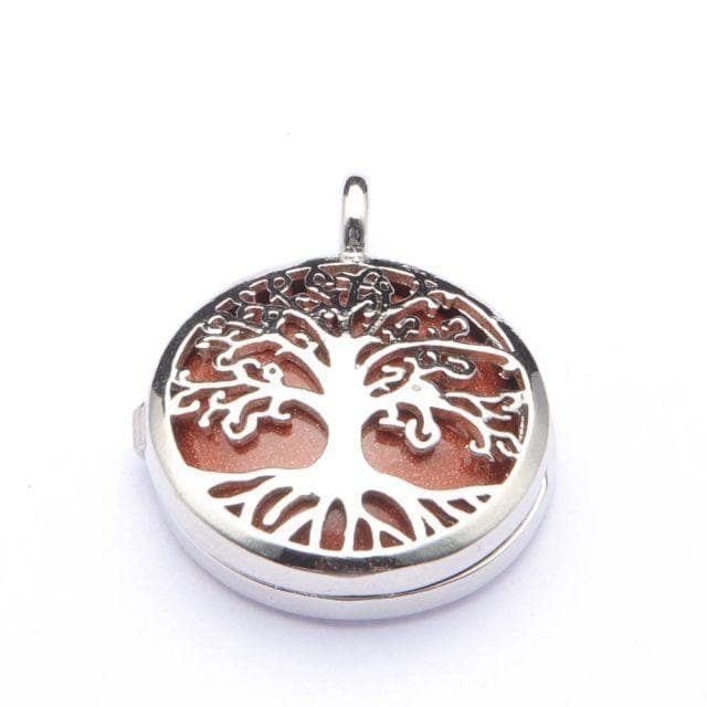 Pendants 13.Gold Sand Tree Of Life Two Sided Pattern Alloy Pendant Necklace Jewelry Natural Stone Crystal Fashion Charm Reiki Heal Hanging Accessory|Pendants| Ancient Treasures Ancientreasures Viking Odin Thor Mjolnir Celtic Ancient Egypt Norse Norse Mythology