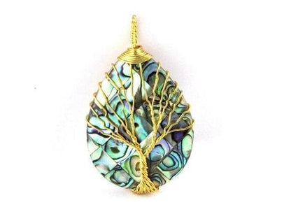 Pendants Golden Hot Sale In 2020 Hand Woven Tree Of Life Abalone Shell Pendant Necklace 52mm Water Drop Shape Fashion Women's Pendant Jewelry|Pendants| Ancient Treasures Ancientreasures Viking Odin Thor Mjolnir Celtic Ancient Egypt Norse Norse Mythology