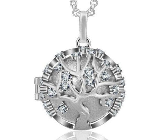 Pendants K189N20A07 Eudora 20mm Crystal CZ Family Life Cage Harmony Bola Chime Ball Pendant Necklace Pregnancy Baby Angel Caller Women Jewelry K189|harmony bola|pregnancy jewelrylocket pendant Ancient Treasures Ancientreasures Viking Odin Thor Mjolnir Celtic Ancient Egypt Norse Norse Mythology