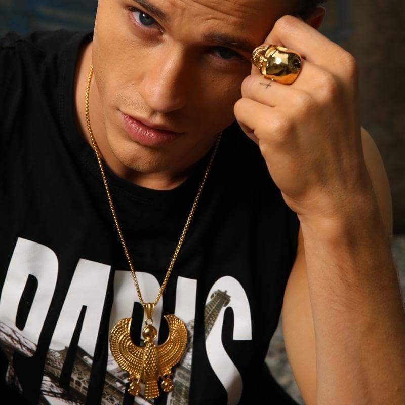 Pendants & Necklaces Egyptian Falcon of Horus Amulet Ancient Treasures Ancientreasures Viking Odin Thor Mjolnir Celtic Ancient Egypt Norse Norse Mythology