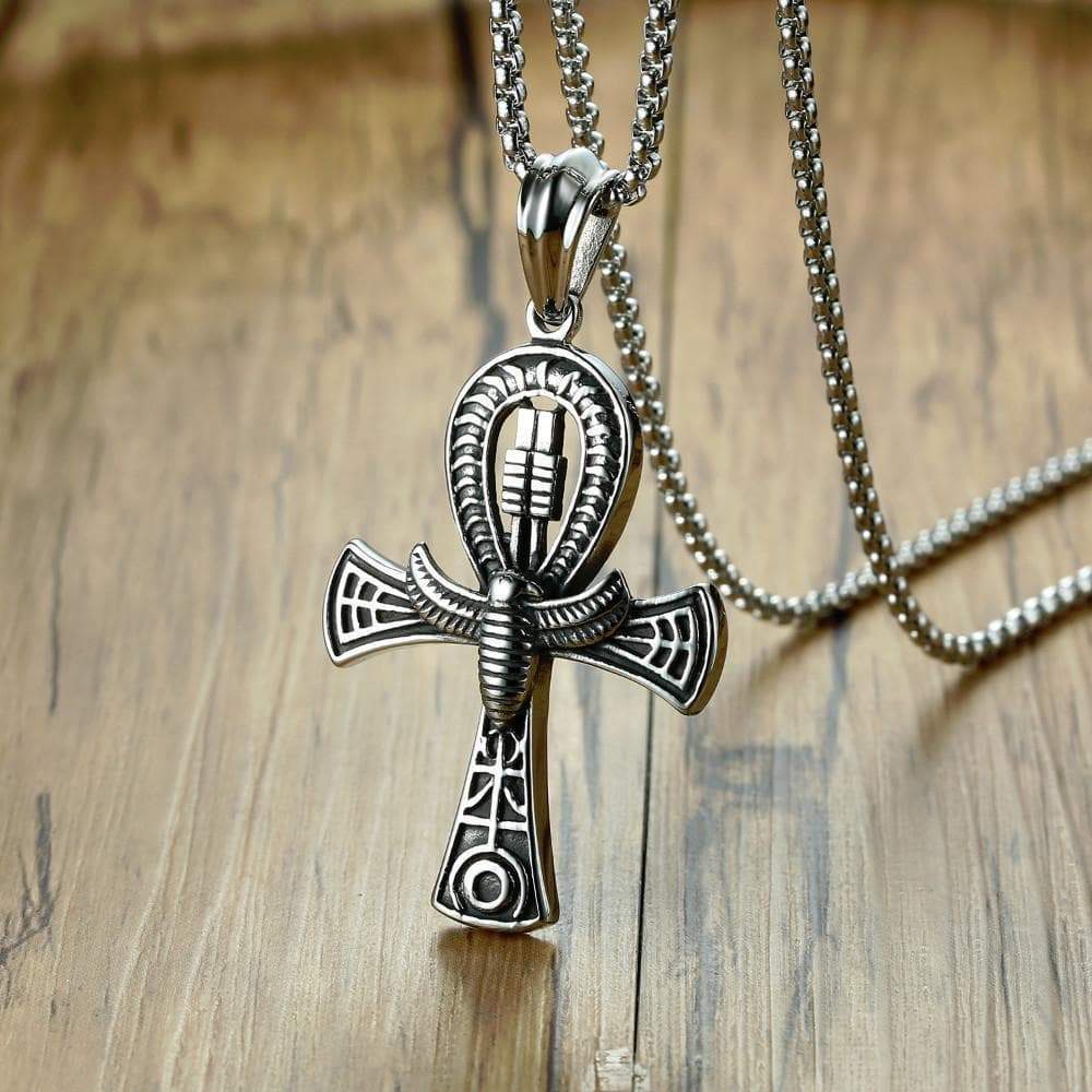 Pendants & Necklaces Key of Life Ankh Necklace Ancient Treasures Ancientreasures Viking Odin Thor Mjolnir Celtic Ancient Egypt Norse Norse Mythology