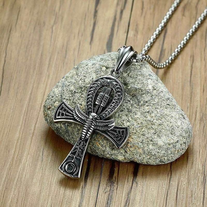 Pendants & Necklaces Key of Life Ankh Necklace Ancient Treasures Ancientreasures Viking Odin Thor Mjolnir Celtic Ancient Egypt Norse Norse Mythology