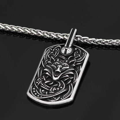 Pendants & Necklaces Marine Grade Stainless Steel Fenrir Pendant Necklace Ancient Treasures Ancientreasures Viking Odin Thor Mjolnir Celtic Ancient Egypt Norse Norse Mythology