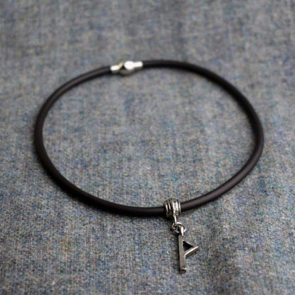 Viking Norse Wunjo Runic Alphabet Choker Necklace