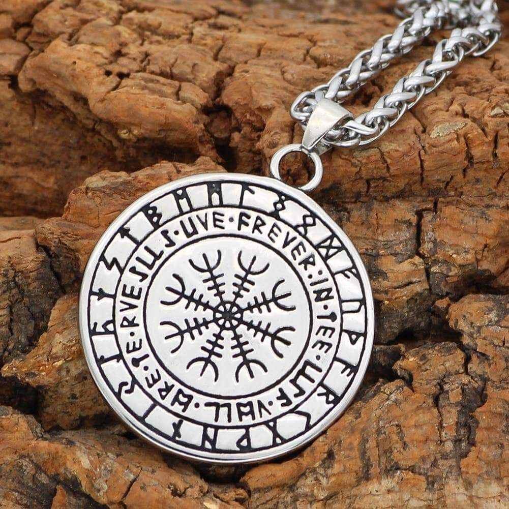 Pendants & Necklaces Vikings Hati Ragnarok Pendant & Necklace Ancient Treasures Ancientreasures Viking Odin Thor Mjolnir Celtic Ancient Egypt Norse Norse Mythology