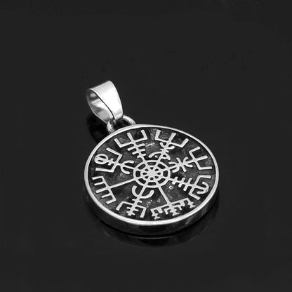 Pendants & Necklaces Vikings Helm of Awe Stainless Steel Necklace Ancient Treasures Ancientreasures Viking Odin Thor Mjolnir Celtic Ancient Egypt Norse Norse Mythology