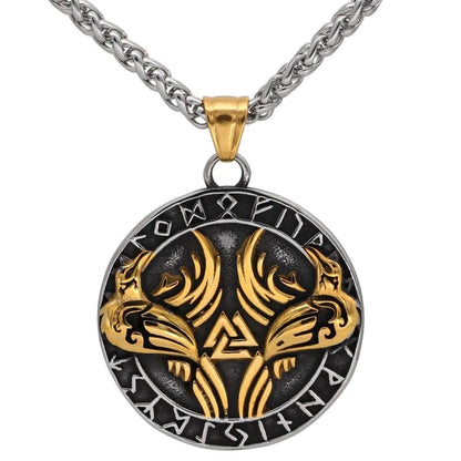 Pendants & Necklaces Vikings Huginn and Muninn Pendant & Necklace Ancient Treasures Ancientreasures Viking Odin Thor Mjolnir Celtic Ancient Egypt Norse Norse Mythology