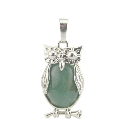 Pendants Style 1 Natural Stone Mini Owl Shape Creative Pendant Necklace Europe America Fashion Charm Jewelry Reiki Heal Crystal Hanging Accessory|Pendants| Ancient Treasures Ancientreasures Viking Odin Thor Mjolnir Celtic Ancient Egypt Norse Norse Mythology