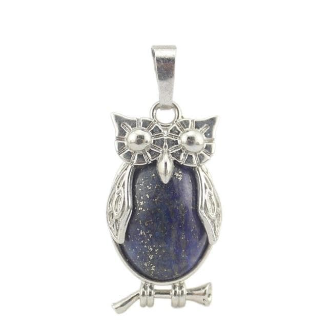 Pendants Style 9 Natural Stone Mini Owl Shape Creative Pendant Necklace Europe America Fashion Charm Jewelry Reiki Heal Crystal Hanging Accessory|Pendants| Ancient Treasures Ancientreasures Viking Odin Thor Mjolnir Celtic Ancient Egypt Norse Norse Mythology