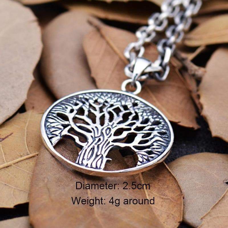 Pendants Tree Of Life Pendant Necklace Norse Vikings Knot Amulet Real 925 Sterling Silver Jewelry For Women Men Vintage Nordic Talisman|real 925|pendant tree of lifeamulet amulet Ancient Treasures Ancientreasures Viking Odin Thor Mjolnir Celtic Ancient Egypt Norse Norse Mythology