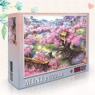 Puzzles Feudal Japan Season of Cherry Blossom 1000 Piece Jigsaw Puzzle Ancient Treasures Ancientreasures Viking Odin Thor Mjolnir Celtic Ancient Egypt Norse Norse Mythology