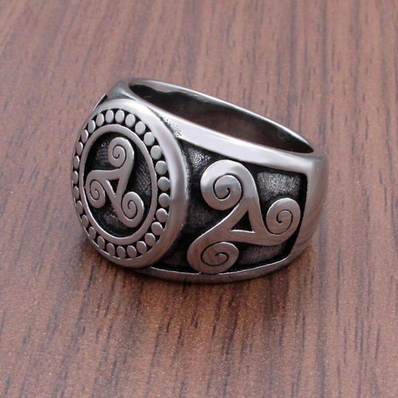Rings 7 Free Shipping Punk Vegvisir Viking Stainless Steel Rings Futhark Runes Slavic Ring Triangle Odin Nordic Jewelry|Rings| Ancient Treasures Ancientreasures Viking Odin Thor Mjolnir Celtic Ancient Egypt Norse Norse Mythology