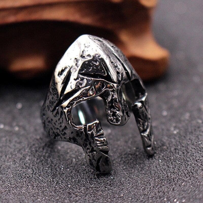 Rings Ancient Greece Helmet Stainless Steel Ring Ancient Treasures Ancientreasures Viking Odin Thor Mjolnir Celtic Ancient Egypt Norse Norse Mythology