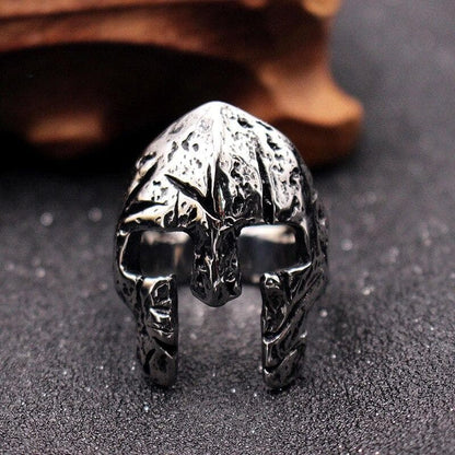 Rings Ancient Greece Helmet Stainless Steel Ring Ancient Treasures Ancientreasures Viking Odin Thor Mjolnir Celtic Ancient Egypt Norse Norse Mythology