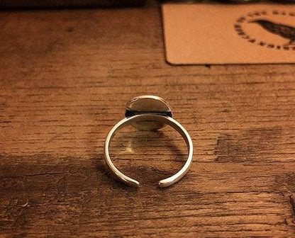 Ancient Rome Woman Sterling Silver Adjustable Ring