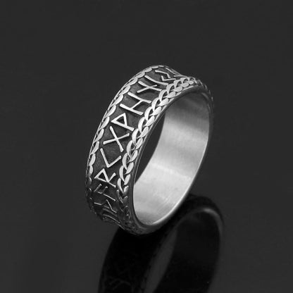 Rings Nordic Viking Rune Knot Ring