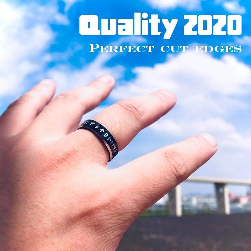 Rings Stainless Steel Elder Futhark Viking Ring Ancient Treasures Ancientreasures Viking Odin Thor Mjolnir Celtic Ancient Egypt Norse Norse Mythology