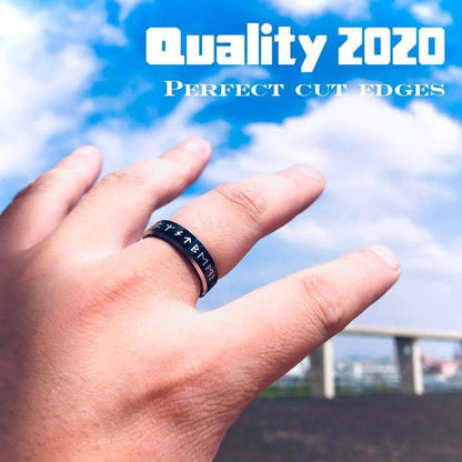 Rings Stainless Steel Elder Futhark Viking Ring Ancient Treasures Ancientreasures Viking Odin Thor Mjolnir Celtic Ancient Egypt Norse Norse Mythology