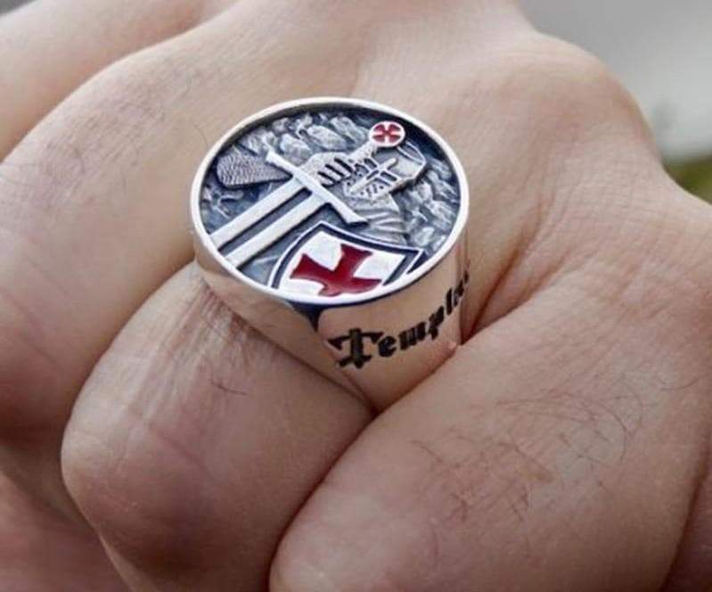 Rings Templar Cross Pattée Ring Ancient Treasures Ancientreasures Viking Odin Thor Mjolnir Celtic Ancient Egypt Norse Norse Mythology