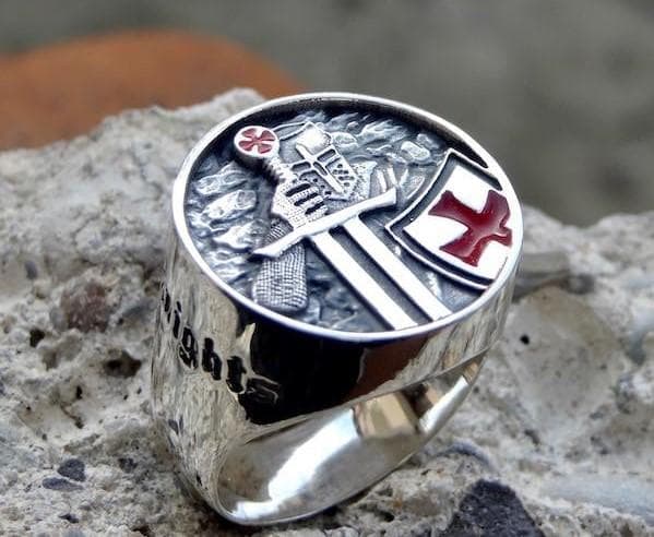 Rings Templar Cross Pattée Ring Ancient Treasures Ancientreasures Viking Odin Thor Mjolnir Celtic Ancient Egypt Norse Norse Mythology
