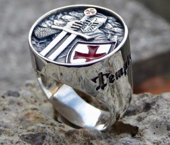 Rings Templar Cross Pattée Ring Ancient Treasures Ancientreasures Viking Odin Thor Mjolnir Celtic Ancient Egypt Norse Norse Mythology