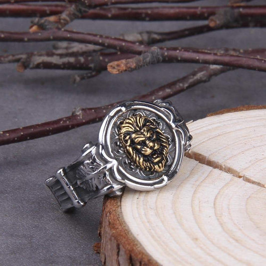 Rings Unique Men's Fashion Black Ring Africa Grassland Lion Jewelry Father's Day Anniversary Gift Banquet Party Band Rings|Rings| Ancient Treasures Ancientreasures Viking Odin Thor Mjolnir Celtic Ancient Egypt Norse Norse Mythology