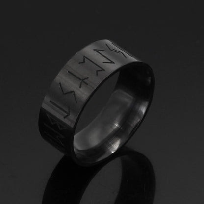 Rings Viking Runes Stainless Steel Ring Ancient Treasures Ancientreasures Viking Odin Thor Mjolnir Celtic Ancient Egypt Norse Norse Mythology