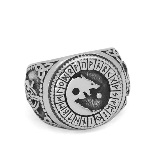 Rings Viking Stainless Steel Wolf Ring