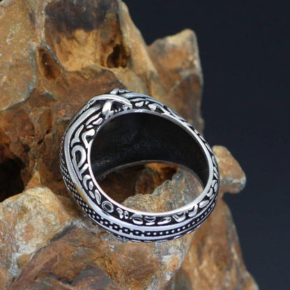 Rings Viking Valknut Knot Stainless Steel Ring Ancient Treasures Ancientreasures Viking Odin Thor Mjolnir Celtic Ancient Egypt Norse Norse Mythology