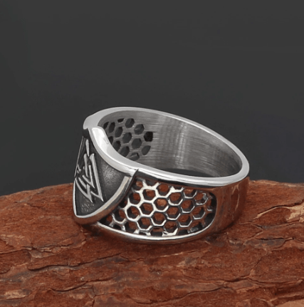 Rings Vikings Valknut Amulet Stainless Steel Ring Ancient Treasures Ancientreasures Viking Odin Thor Mjolnir Celtic Ancient Egypt Norse Norse Mythology