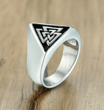 Rings Vikings Valknut Grade 316 Stainless Steel Ring Ancient Treasures Ancientreasures Viking Odin Thor Mjolnir Celtic Ancient Egypt Norse Norse Mythology