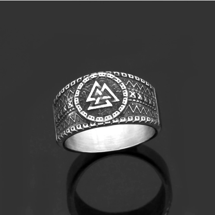 Rings Vikings Valknut Stainless Steel Ring Ancient Treasures Ancientreasures Viking Odin Thor Mjolnir Celtic Ancient Egypt Norse Norse Mythology