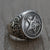 Rings Wiccan Sigil of Baphomet Stainless Steel Ring Ancient Treasures Ancientreasures Viking Odin Thor Mjolnir Celtic Ancient Egypt Norse Norse Mythology
