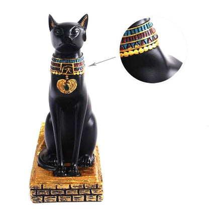 Statues & Sculptures Egyptian Cat God Wine Rack Black Cat Retro Wine Rack Resin Crafts Living Room Decoration Ancient Egyptian God Bottle Rack|Statues & Sculptures| Ancient Treasures Ancientreasures Viking Odin Thor Mjolnir Celtic Ancient Egypt Norse Norse Mythology