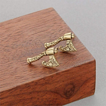 Stud Earrings Cxwind Personality Geometric Retro Ax Hatchet Mens Womens Punk Stud Earring Fashion Piercing Earring Viking Jewelry Accessories|Stud Earrings| Ancient Treasures Ancientreasures Viking Odin Thor Mjolnir Celtic Ancient Egypt Norse Norse Mythology